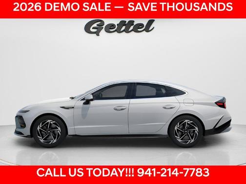 Serenity White 2026 Hyundai SONATA SEL