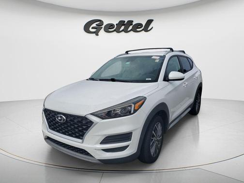 White Cream 2021 Hyundai TUCSON SEL