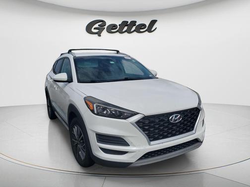White Cream 2021 Hyundai TUCSON SEL