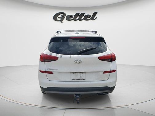 White Cream 2021 Hyundai TUCSON SEL