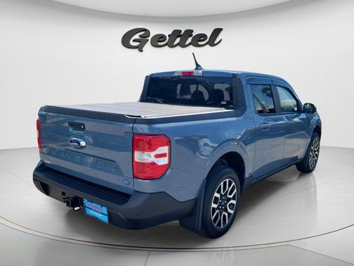 Azure Gray Metallic Tri-Coat 2024 Ford Maverick Lariat