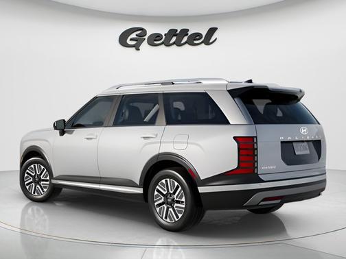 Creamy White Pearl 2026 Hyundai Palisade Hybrid Blue SEL 7P