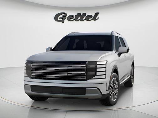 Creamy White Pearl 2026 Hyundai Palisade Hybrid Blue SEL 7P