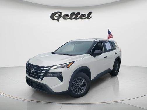 Glacier White 2024 Nissan Rogue S