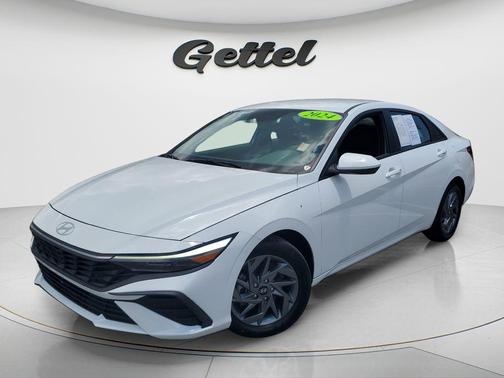 Serenity White 2024 Hyundai ELANTRA SEL