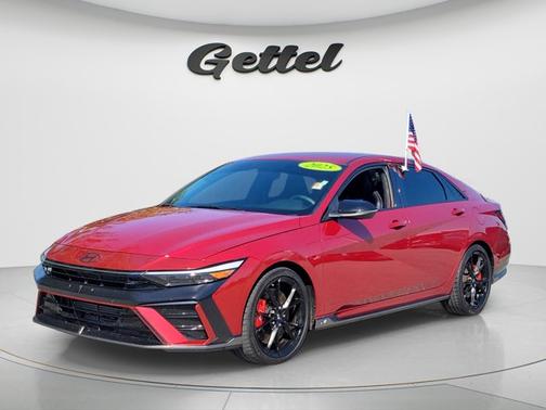 Ultimate red 2025 Hyundai ELANTRA N Base