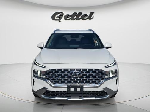 Quartz White 2021 Hyundai SANTA FE SEL 2.4