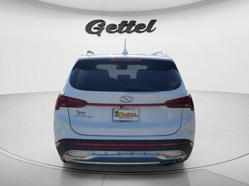 Quartz White 2021 Hyundai SANTA FE SEL 2.4