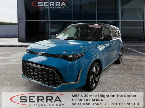 Surf Blue 2023 Kia Soul GT-Line