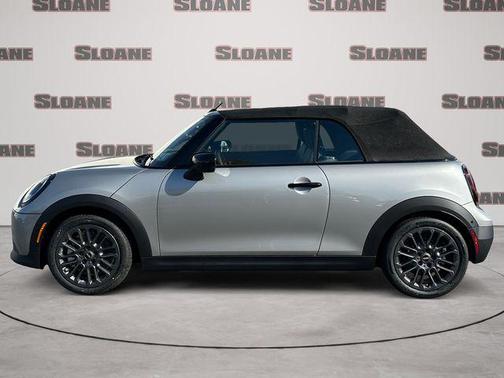 Silver 2026 MINI Convertible Cooper