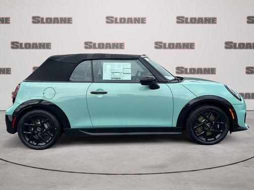 Green Metallic 2026 MINI Convertible Cooper S
