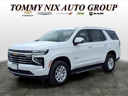 Summit White 2025 Chevrolet Tahoe LT