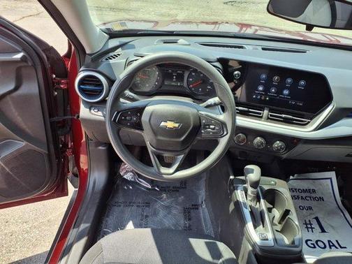 Crimson Metallic 2024 Chevrolet Trax LS