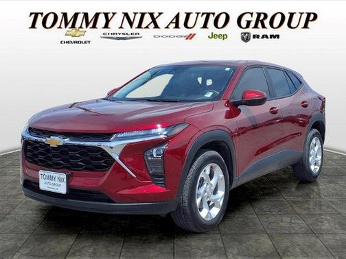 Crimson Metallic 2024 Chevrolet Trax LS