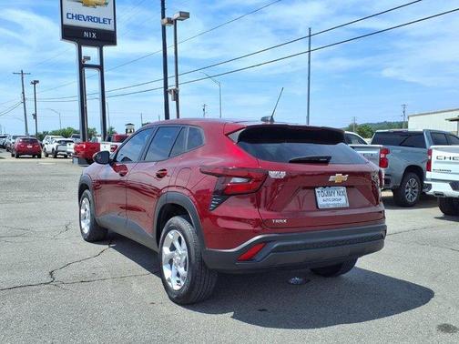 Crimson Metallic 2024 Chevrolet Trax LS