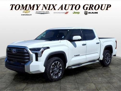 White 2023 Toyota Tundra Hybrid Limited