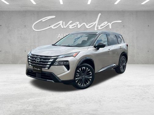 Champagne Silver/Black 2026 Nissan Rogue Platinum