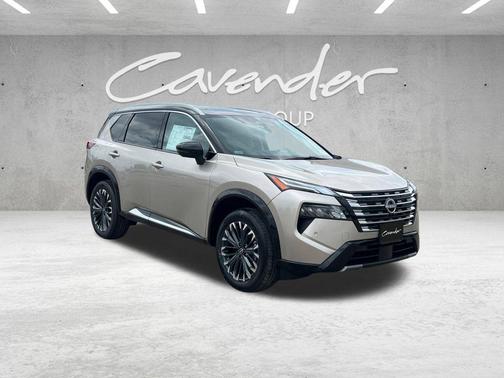 Champagne Silver/Black 2026 Nissan Rogue Platinum