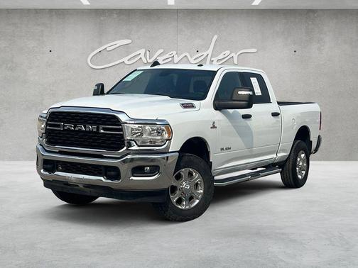 Bright White Clearcoat 2024 RAM 2500 Big Horn Crew Cab 4x4 6'4' Box