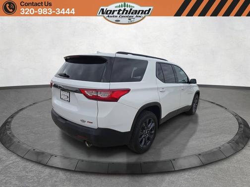 Summit White 2020 Chevrolet Traverse RS