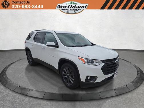 Summit White 2020 Chevrolet Traverse RS