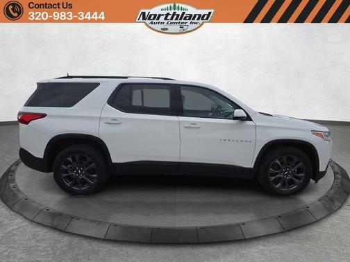 Summit White 2020 Chevrolet Traverse RS