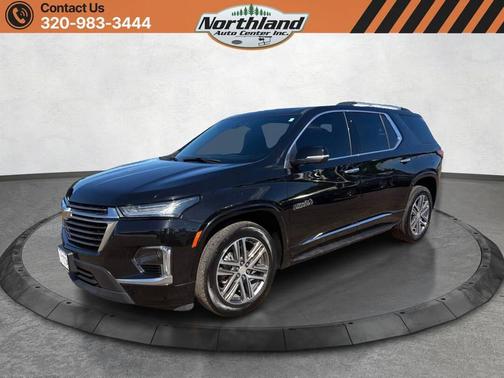 Mosaic Black Metallic 2022 Chevrolet Traverse High Country