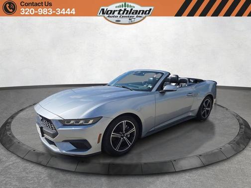 Carbonized Gray Metallic 2025 Ford Mustang EcoBoost