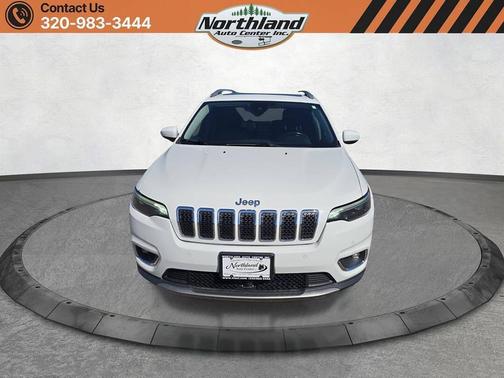 WHITE 2019 Jeep Cherokee Limited