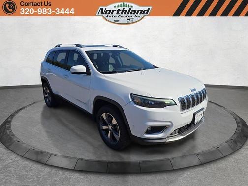 WHITE 2019 Jeep Cherokee Limited
