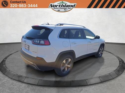 WHITE 2019 Jeep Cherokee Limited