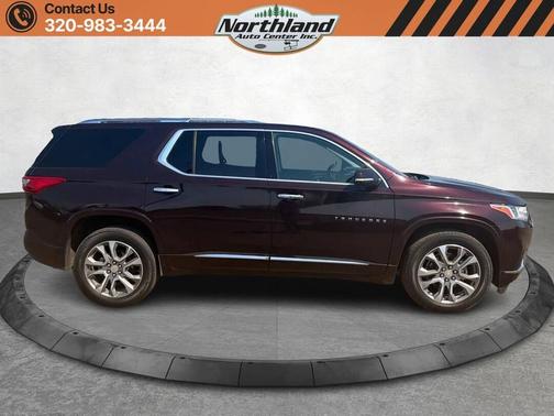 Black Cherry Metallic 2020 Chevrolet Traverse Premier