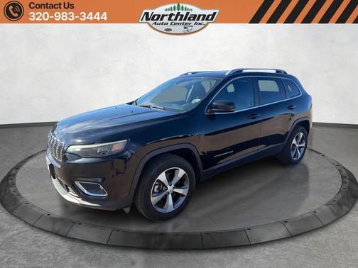 Diamond Black Crystal Pearlcoat 2021 Jeep Cherokee Limited