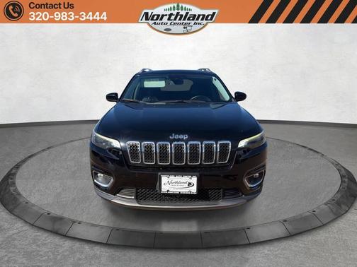 Diamond Black Crystal Pearlcoat 2021 Jeep Cherokee Limited