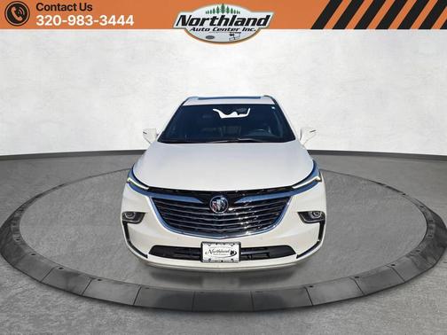 White Frost Tricoat 2023 Buick Enclave Essence AWD