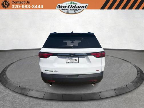 Summit White 2023 Chevrolet Traverse RS