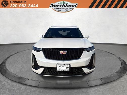 Crystal White Tricoat 2024 Cadillac XT6 Sport AWD