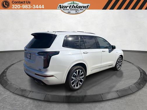 Crystal White Tricoat 2024 Cadillac XT6 Sport AWD