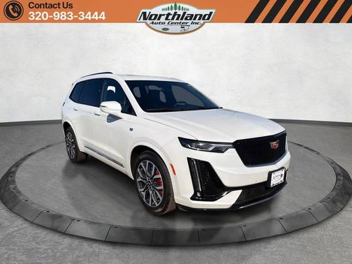 Crystal White Tricoat 2024 Cadillac XT6 Sport AWD