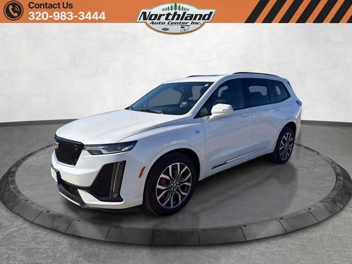 Crystal White Tricoat 2024 Cadillac XT6 Sport AWD