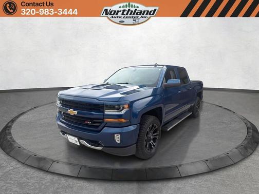 Deep Ocean Blue Metallic 2017 Chevrolet Silverado 1500 2LT