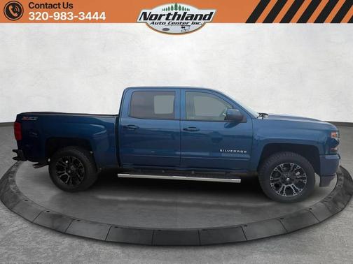 Deep Ocean Blue Metallic 2017 Chevrolet Silverado 1500 2LT