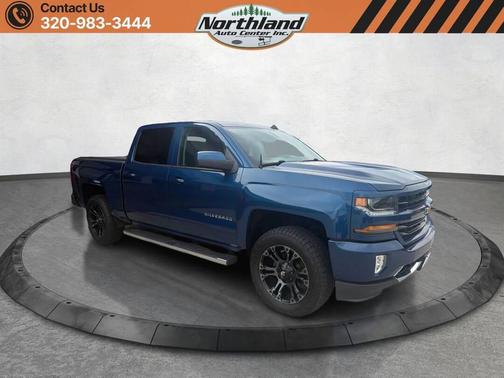 Deep Ocean Blue Metallic 2017 Chevrolet Silverado 1500 2LT
