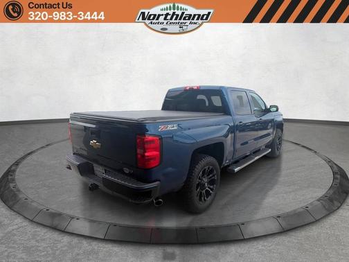 Deep Ocean Blue Metallic 2017 Chevrolet Silverado 1500 2LT
