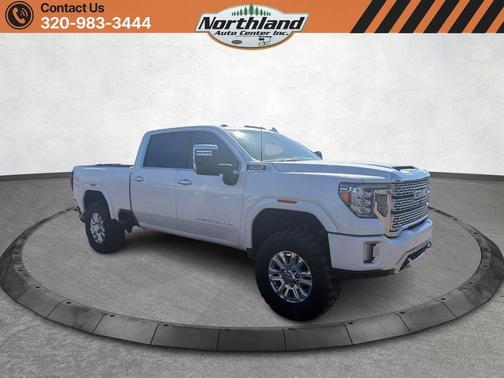 White Frost Tricoat 2020 GMC Sierra 2500 Denali