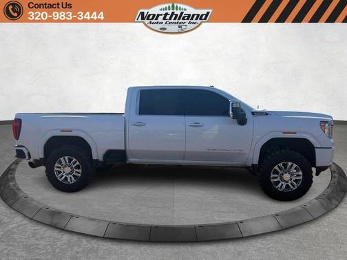 White Frost Tricoat 2020 GMC Sierra 2500 Denali