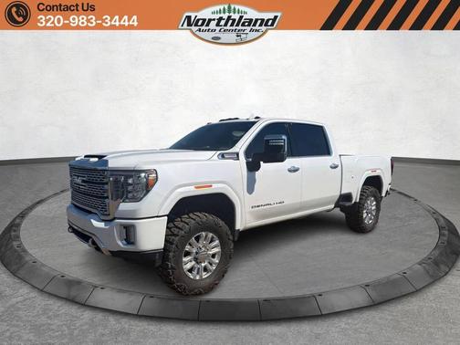White Frost Tricoat 2020 GMC Sierra 2500 Denali