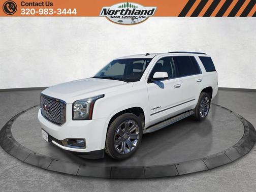 Summit White 2015 GMC Yukon Denali