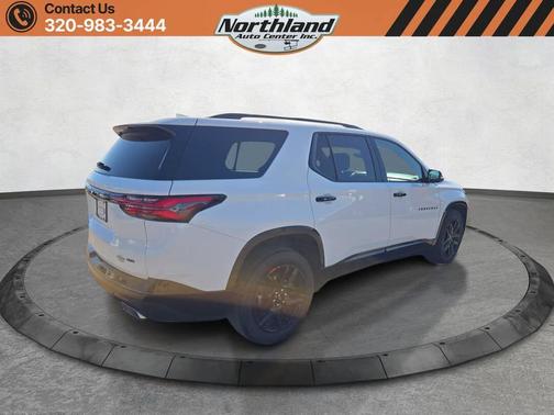 Summit White 2023 Chevrolet Traverse Premier