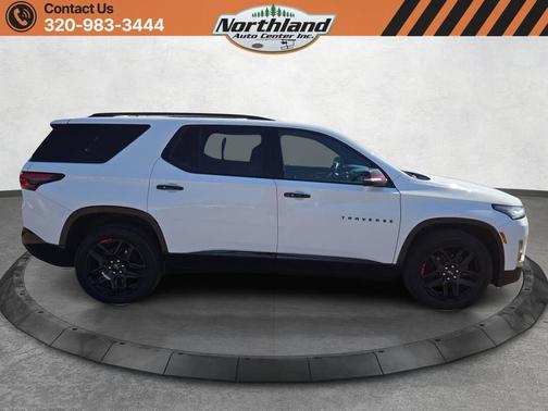 Summit White 2023 Chevrolet Traverse Premier